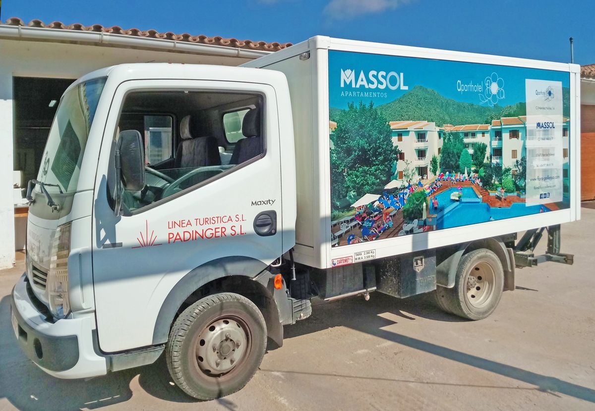 Rotulación camioneta